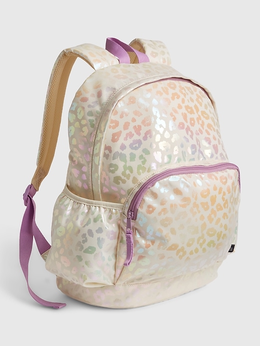 Girls' Recycled Backpack by Gap Silver Iridescent One Size
