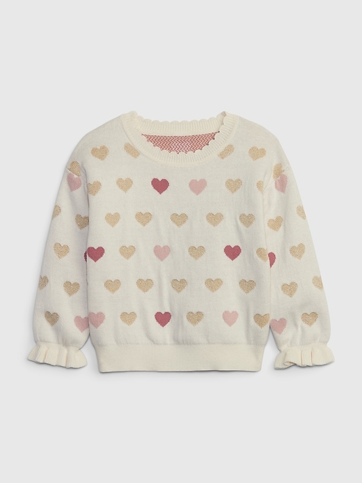 Image number 4 showing, Toddler Ruffle Sweater