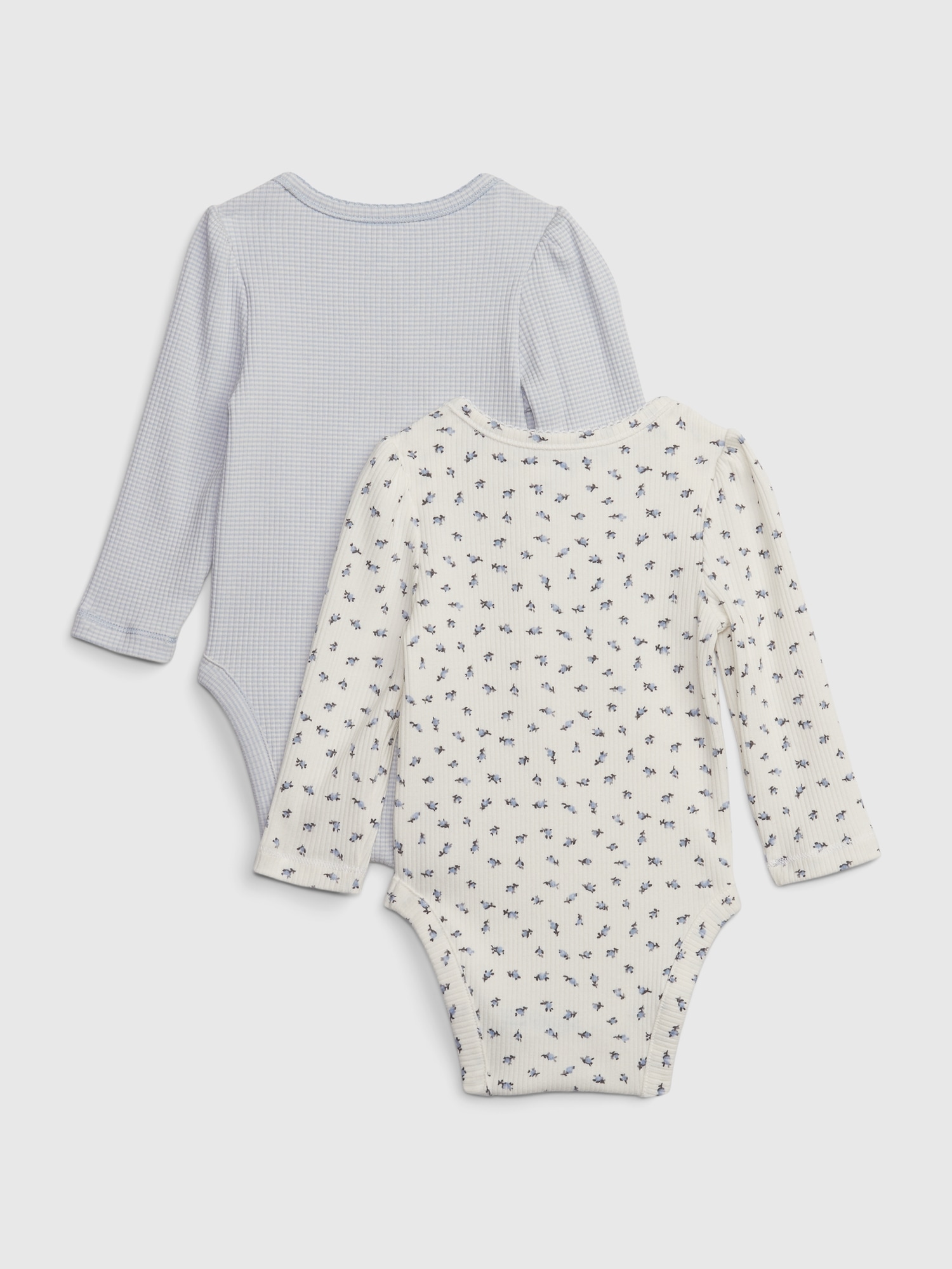 Baby First Favorites TinyRib Bodysuit (2-Pack) | Gap