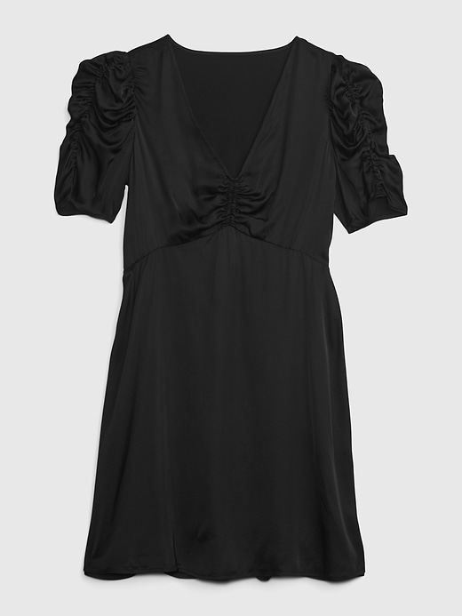 Image number 6 showing, Puff Sleeve Ruched Mini Dress