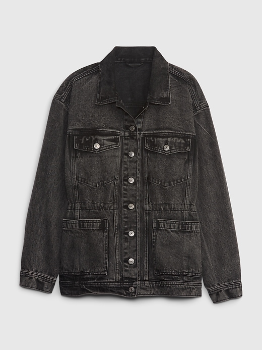 Image number 6 showing, Cinched Denim Jacket