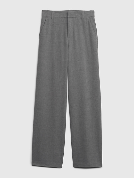 Image number 6 showing, High Rise Wide-Leg Trousers