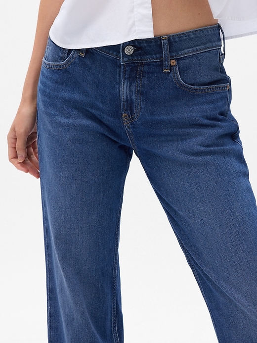 Image number 3 showing, Organic Cotton Low Rise ’90s Loose Jeans with Washwell​