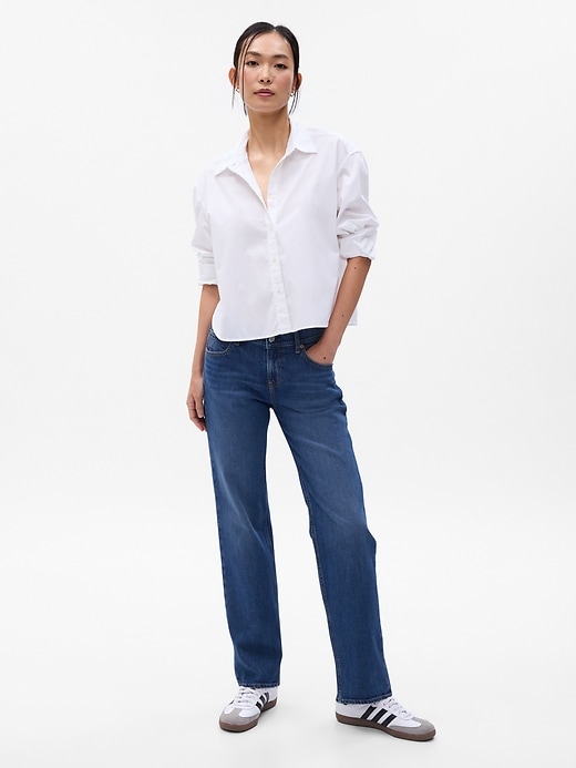 Image number 1 showing, Organic Cotton Low Rise ’90s Loose Jeans with Washwell​