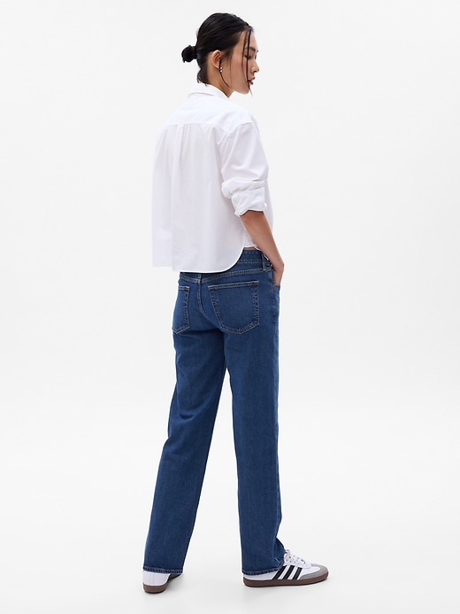 Image number 2 showing, Organic Cotton Low Rise ’90s Loose Jeans with Washwell​
