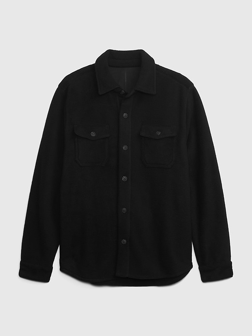Image number 4 showing, Fleece Shirt Jacket