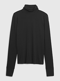 View large product image 6 of 7. GapFit Breathe Turtleneck T-Shirt