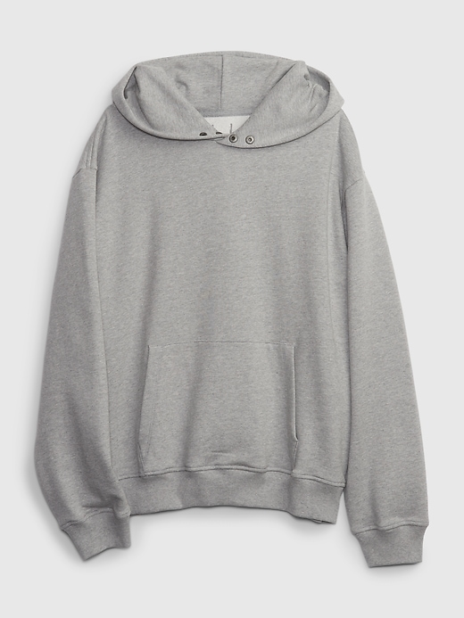Image number 4 showing, Snap-Button Heavyweight Hoodie