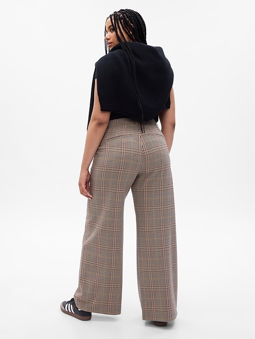 High Rise Wide-Leg Trousers | Gap