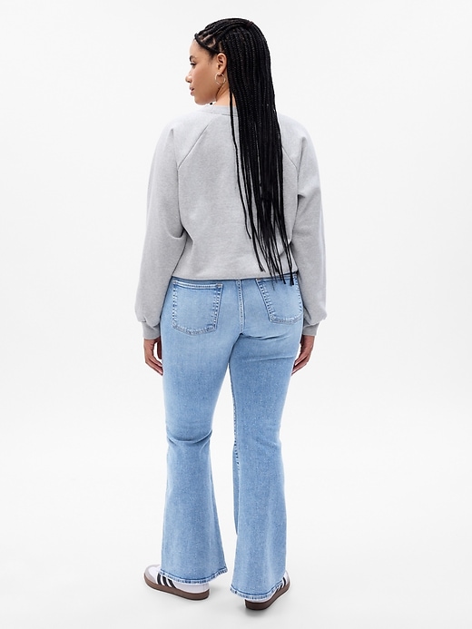 Image number 5 showing, Low Rise Y2K Flare Jeans