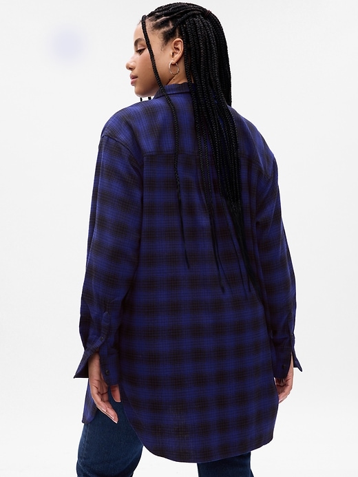 Image number 5 showing, Plaid Weekend Tunic Shirt