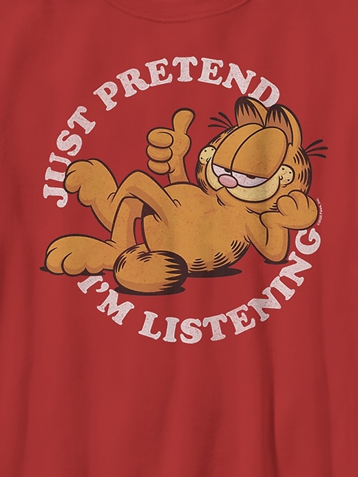 Image number 2 showing, Kids Garfield Listening Tee