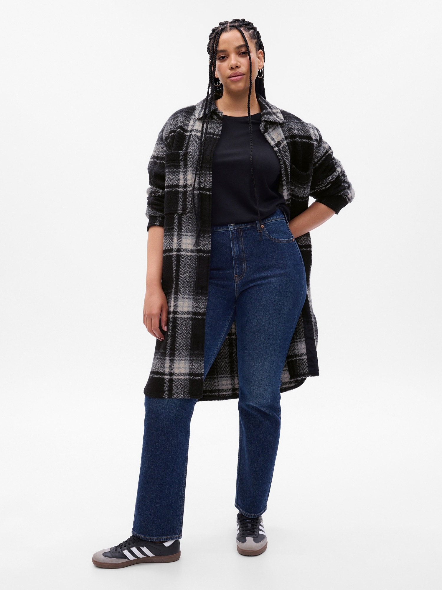 Buy Women's 22 ParallaxShops Gap Fleece Lined Long Sleeve Coatsandjackets  Online