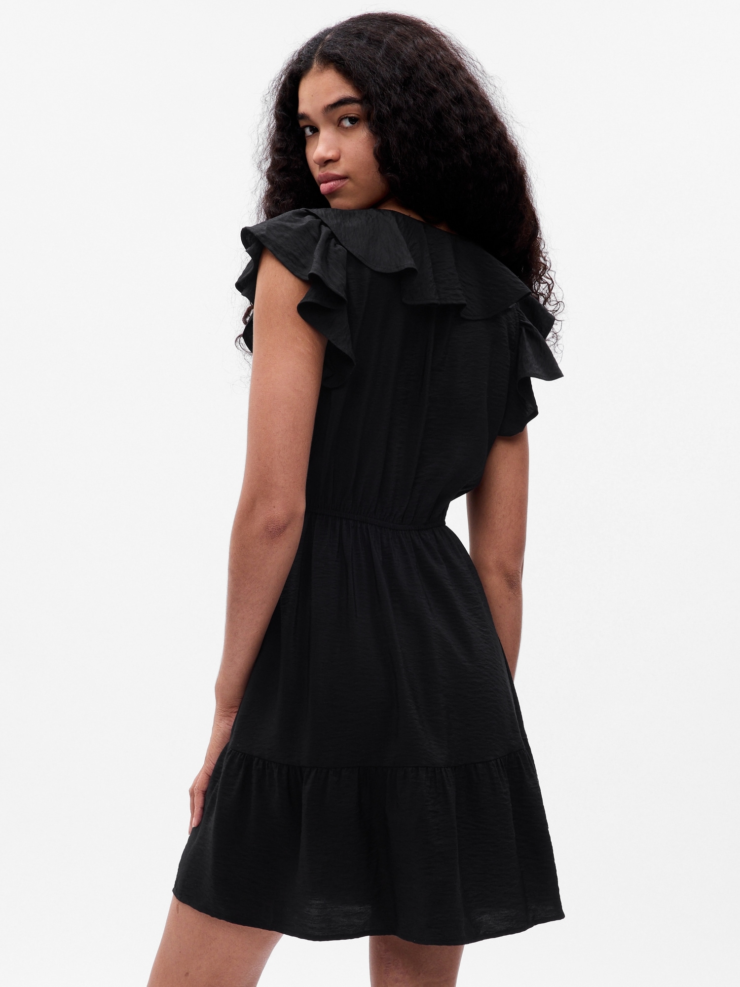 Ruffle Tiered Mini Dress | Gap