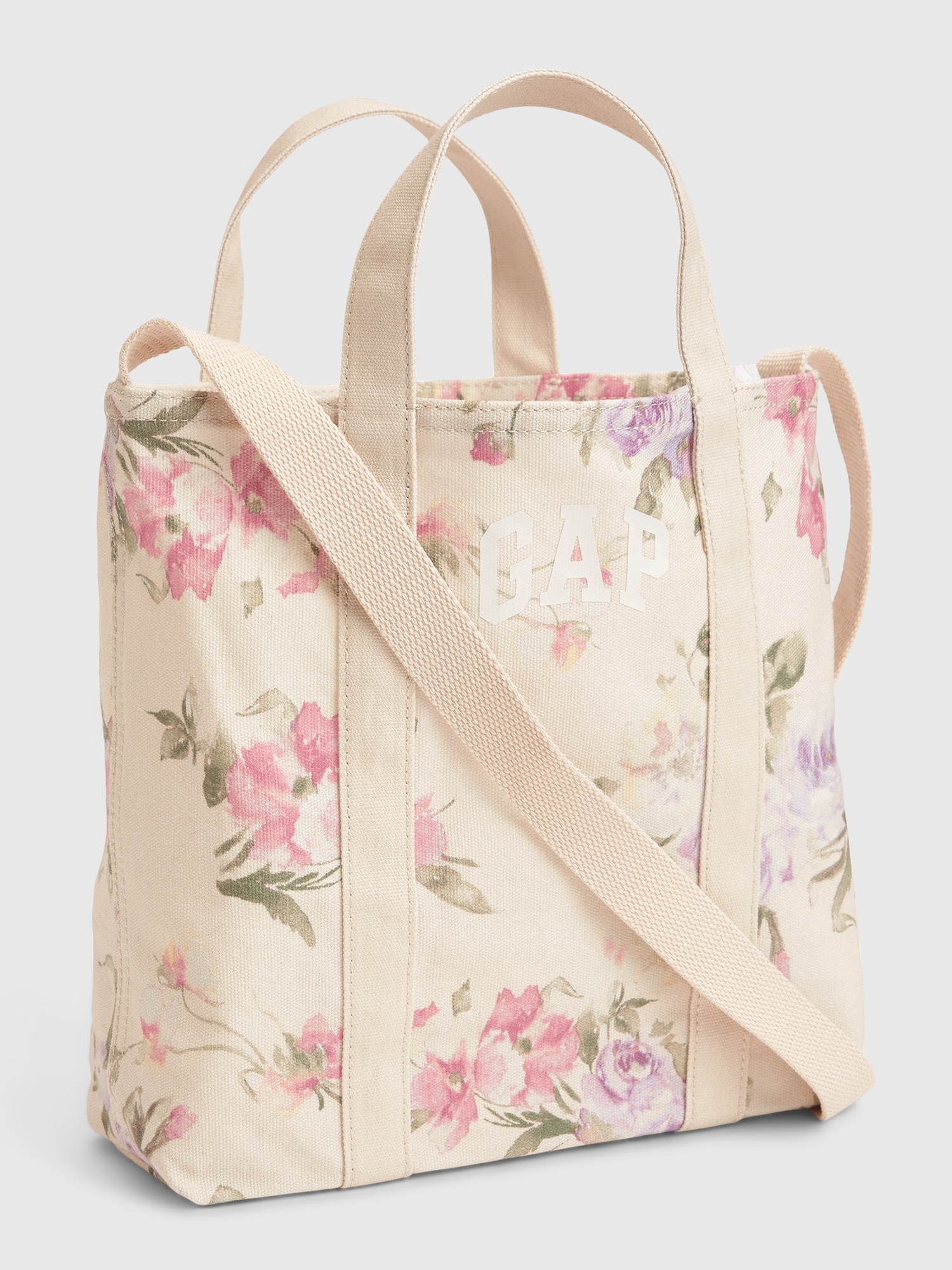 MINI Frilly Academy Bag - Shiny Light Pink with Shiny White