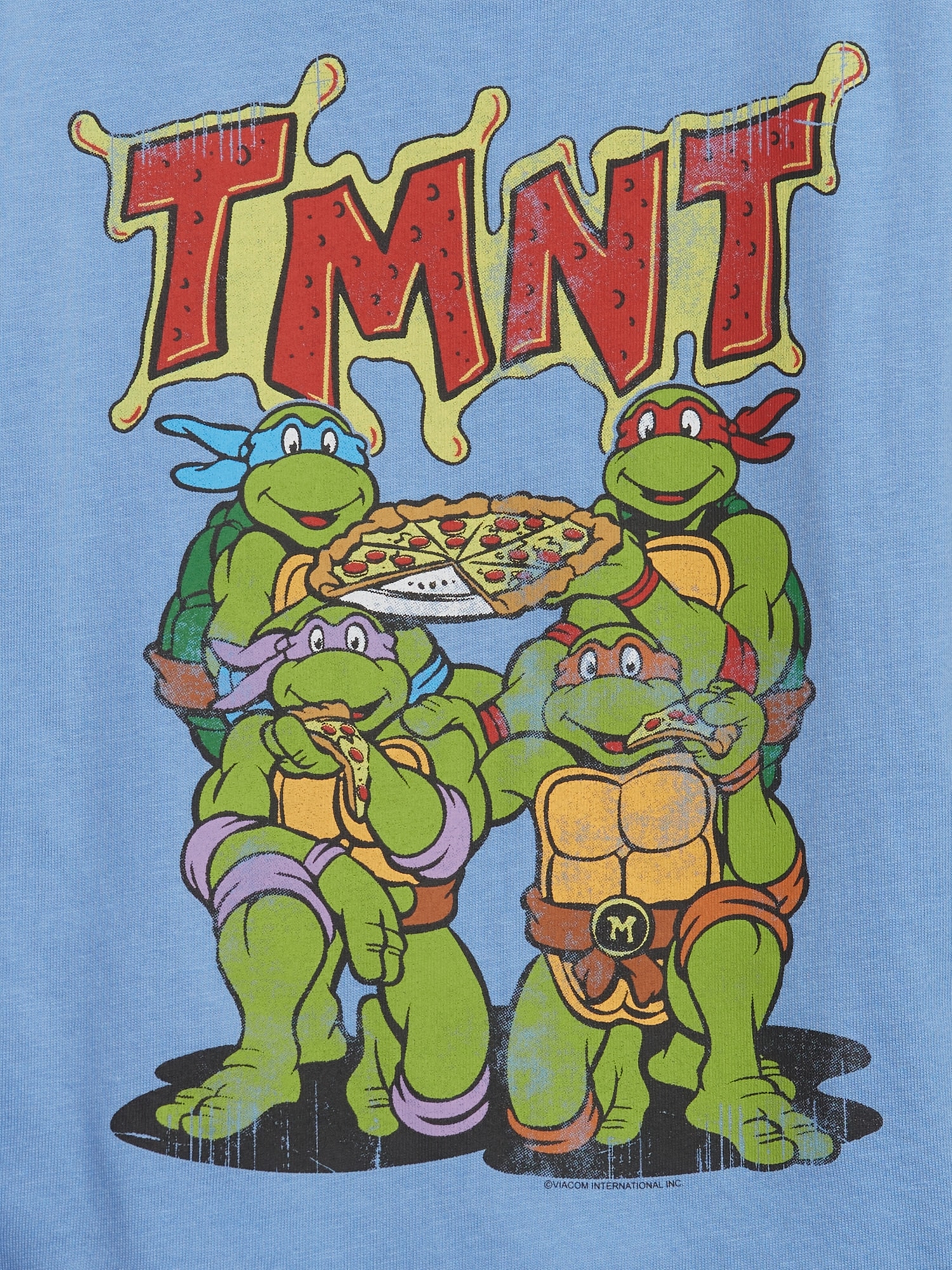 Teenage Mutant Ninja Turtles Men's Tmnt Retro Cartoon Graphic T