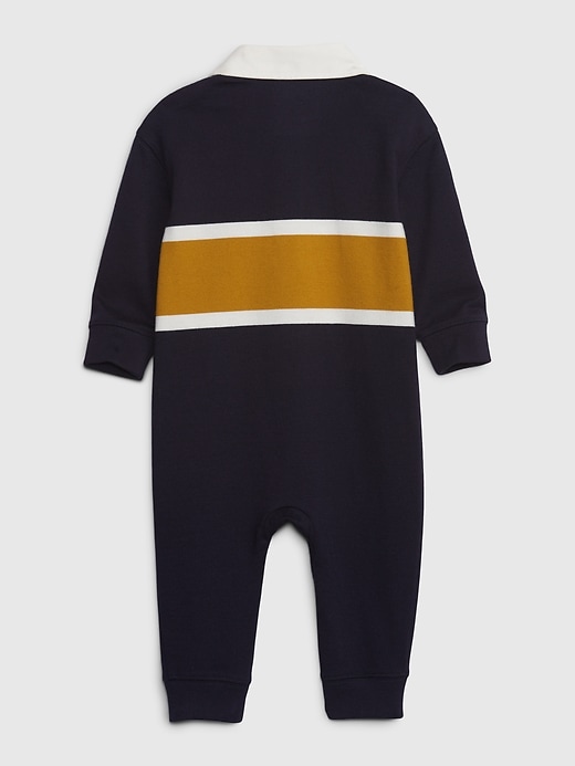 Image number 2 showing, Baby Polo Shorty One-Piece