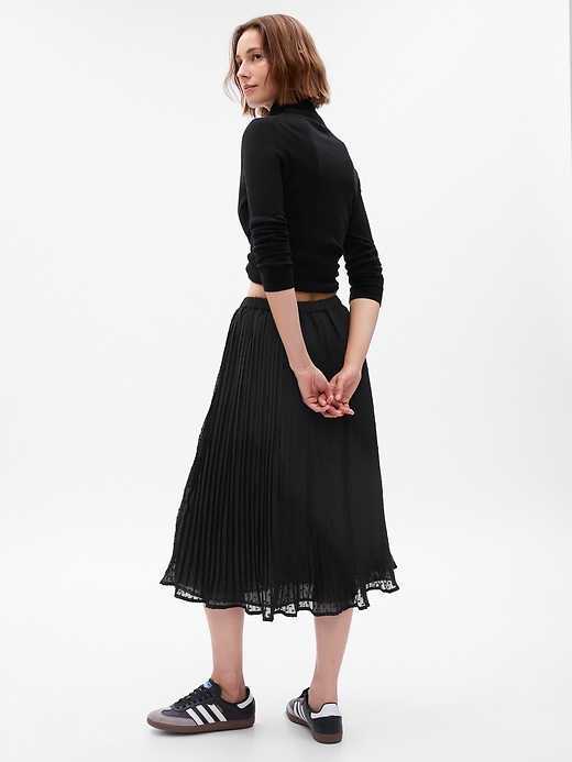 Image number 2 showing, Pleated Midi Skirt