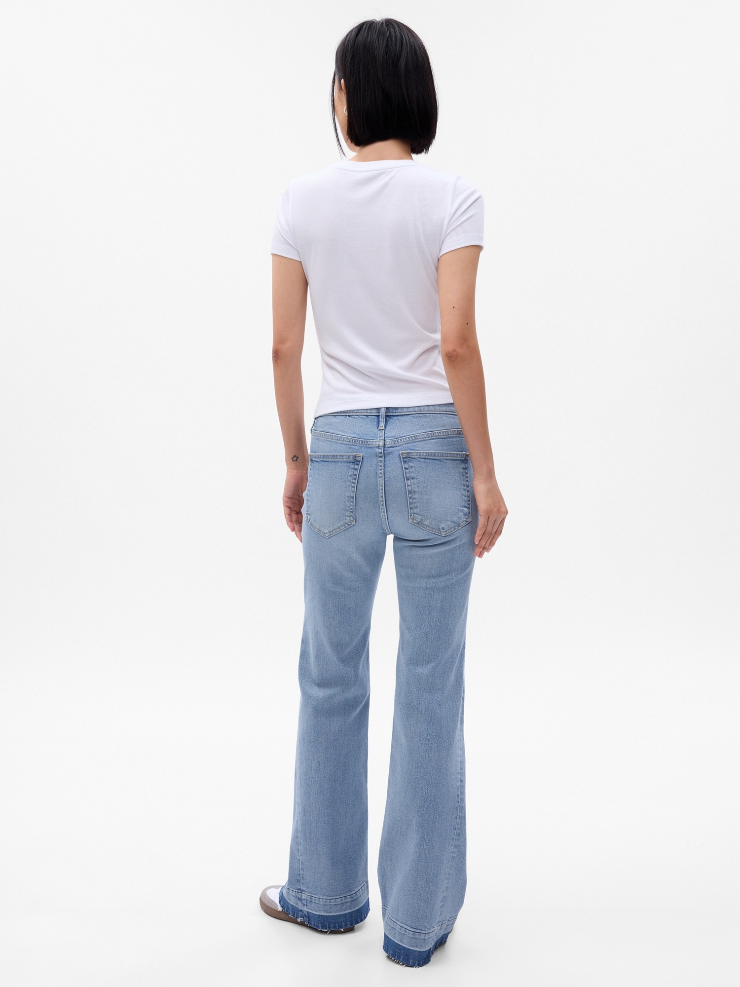 High Rise '70s Flare Jeans | Gap