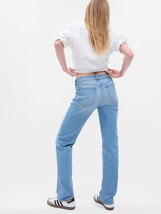 Image number 2 showing, Cotton Low Rise ’90s Loose Jeans