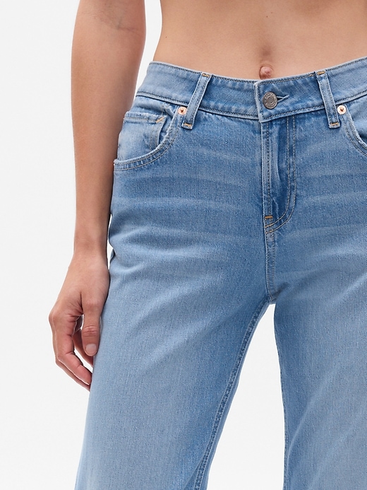 Image number 3 showing, Cotton Low Rise ’90s Loose Jeans