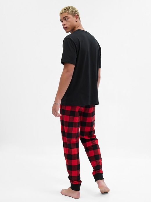 Image number 2 showing, Flannel PJ Joggers