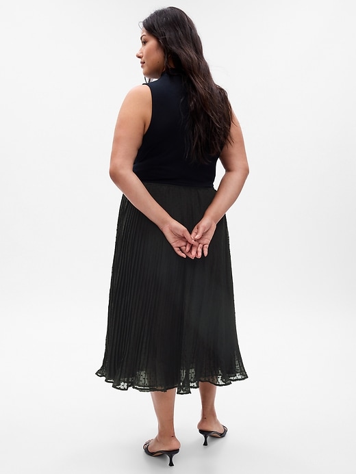 Image number 5 showing, Pleated Midi Skirt