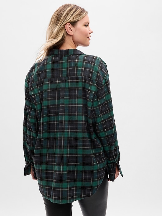 Image number 5 showing, Flannel Big Shirt