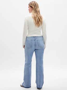 High Rise '70s Flare Jeans | Gap