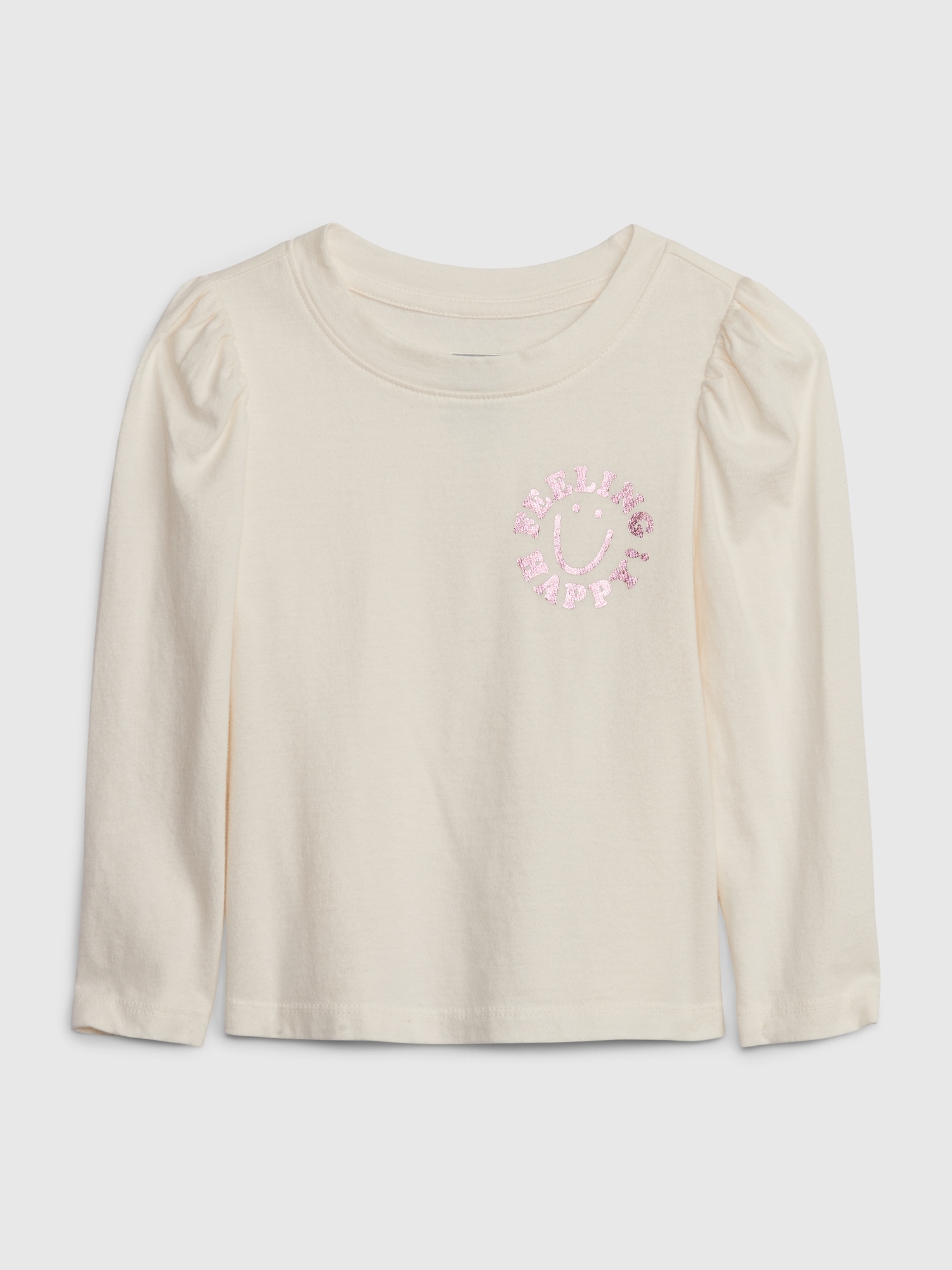 babyGap Organic Cotton Mix and Match Puff Sleeve Graphic T-Shirt | Gap