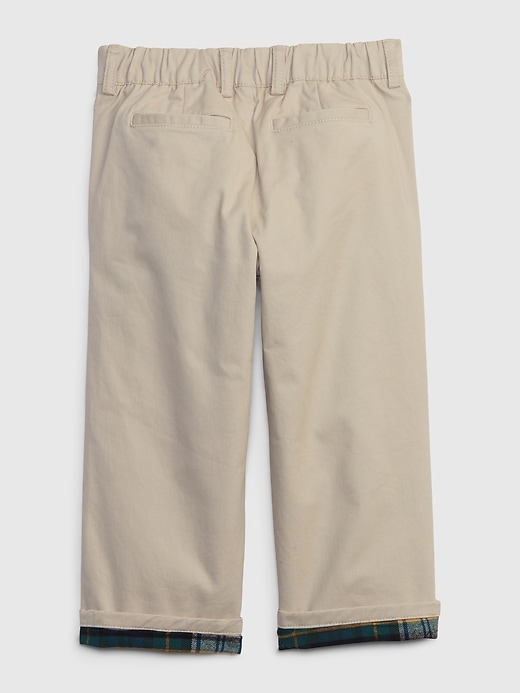 Image number 2 showing, Toddler '90s Loose Lined Khakis