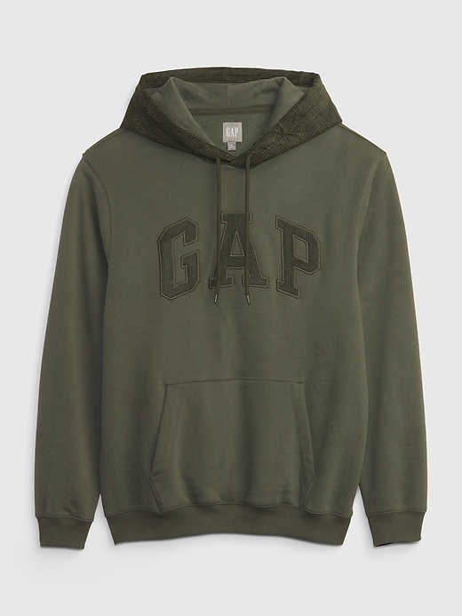 Arch logo hoodie gap best sale