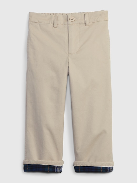 Image number 1 showing, Toddler '90s Loose Lined Khakis