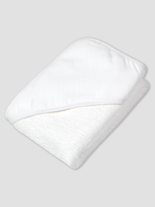 Image number 2 showing, Honest Baby Clothing Two Pack Organic Cotton Hooded Towels