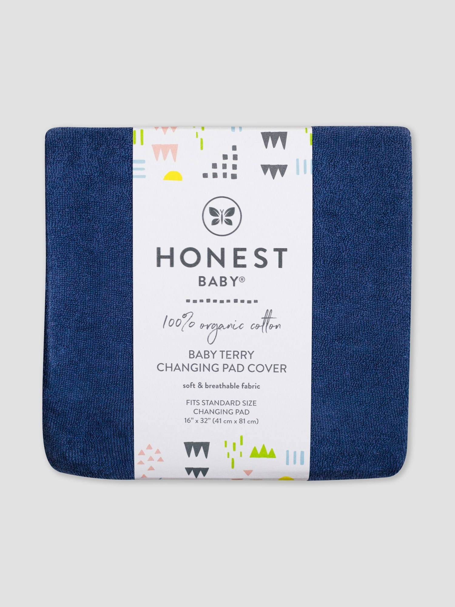 Honest Baby Clothing Ten Pack Organic Cotton Baby Terry Washcloths