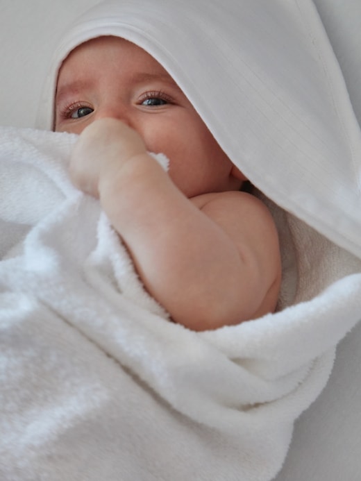 Image number 9 showing, Honest Baby Clothing Two Pack Organic Cotton Hooded Towels