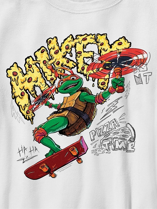 Image number 2 showing, Kids Teenage Mutant Ninja Turtles Mikey Graphic Tee