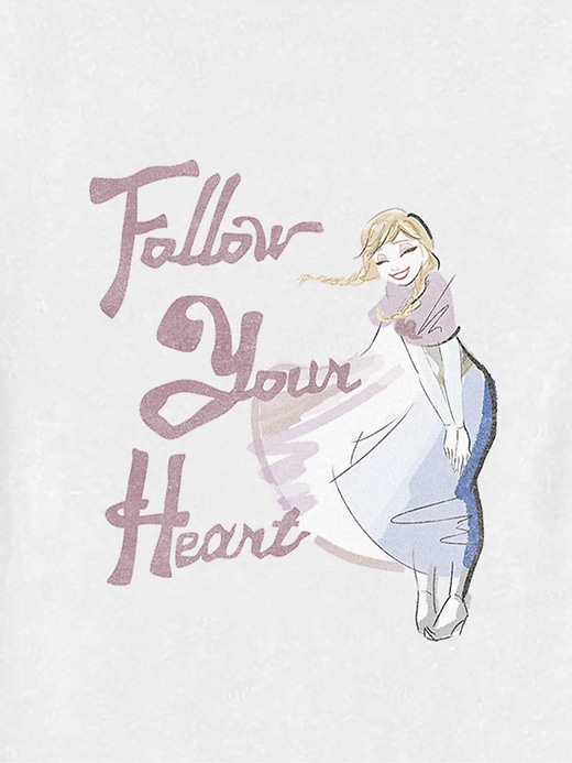 Image number 2 showing, Toddler Frozen Follow Your Heart Graphic Tee