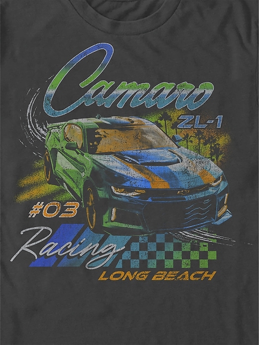 Image number 2 showing, General Motors Camaro Long Beach Racing Graphic Tee