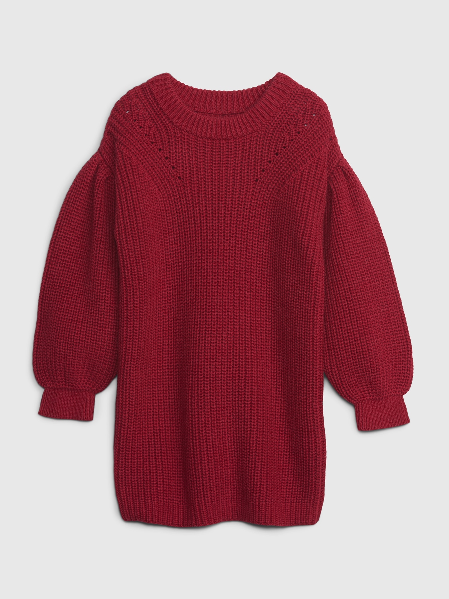 Toddler Puff Sleeve Sweater Dress | Gap