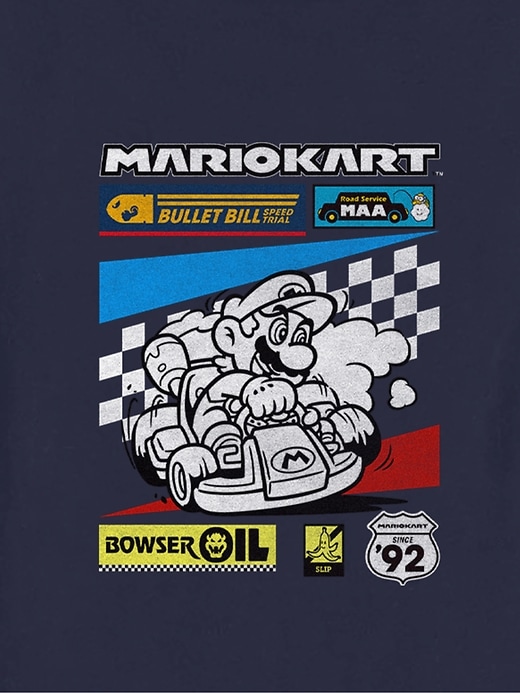 Image number 2 showing, Toddler Nintendo Mario Kart Speed Trial Graphic Tee