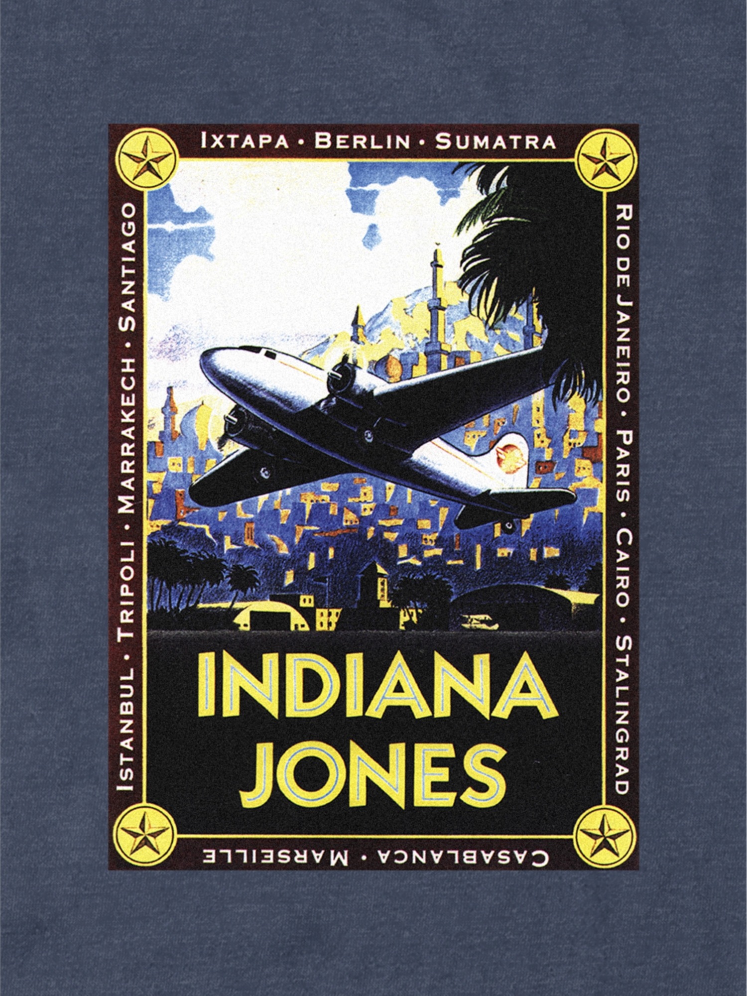 Indiana Jones and the Raiders of the Lost Ark Tie-Dye T-Shirt