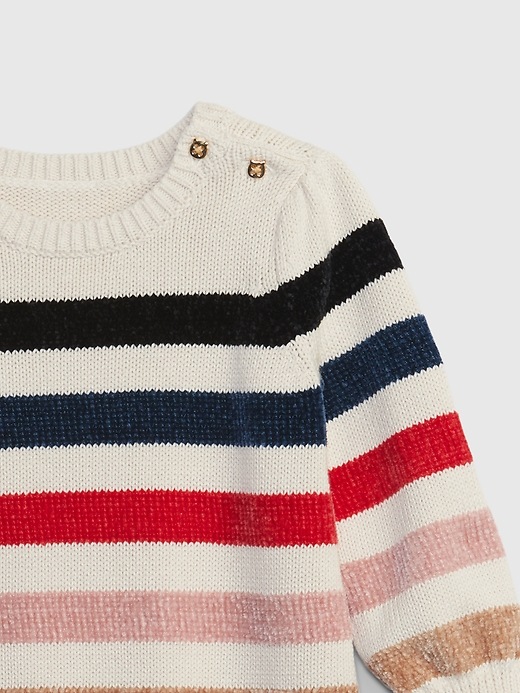 Image number 3 showing, Baby Stripe Sweater Dress