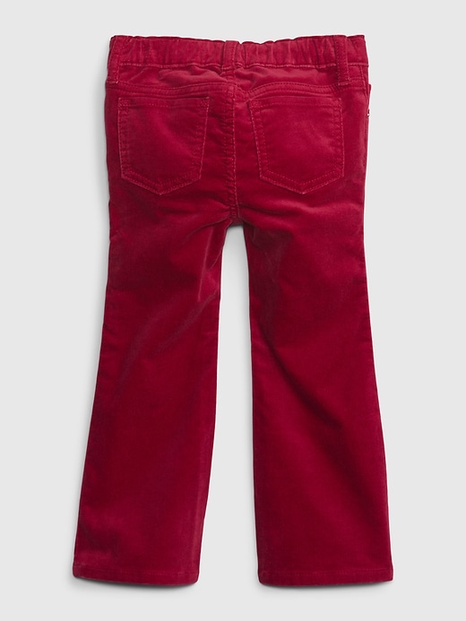 Image number 2 showing, Toddler Velvet Flare Jeans
