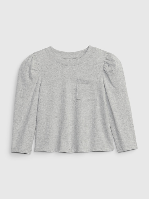 Image number 4 showing, babyGap Organic Cotton Mix and Match Puff Sleeve Pocket T-Shirt