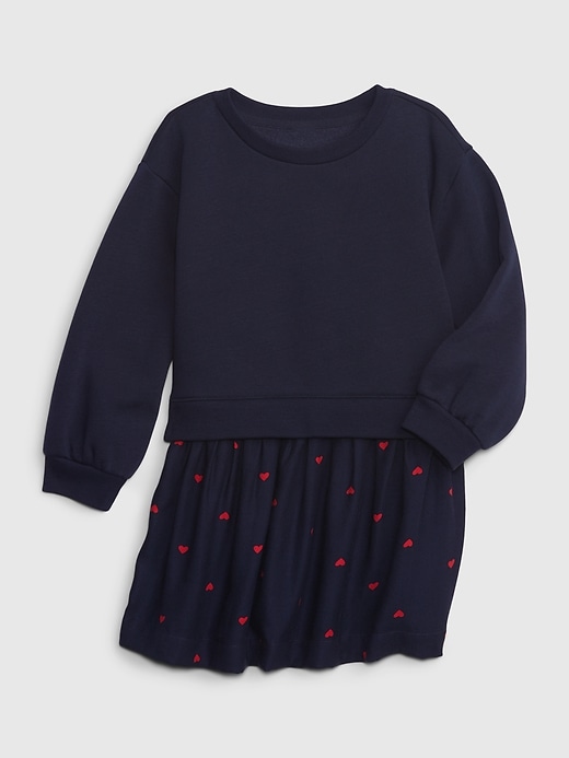 Image number 5 showing, babyGap &#124 Disney Minnie Mouse 2-in-1 Sweatshirt Dress