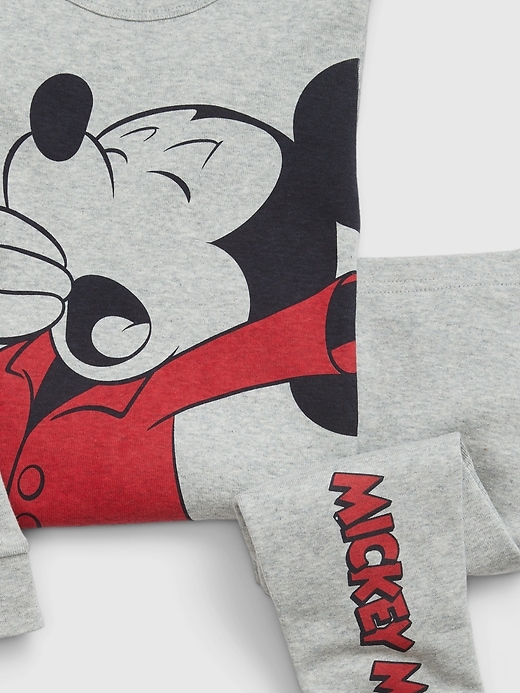 Image number 2 showing, babyGap &#124 Disney Organic Cotton Mickey Mouse PJ Set