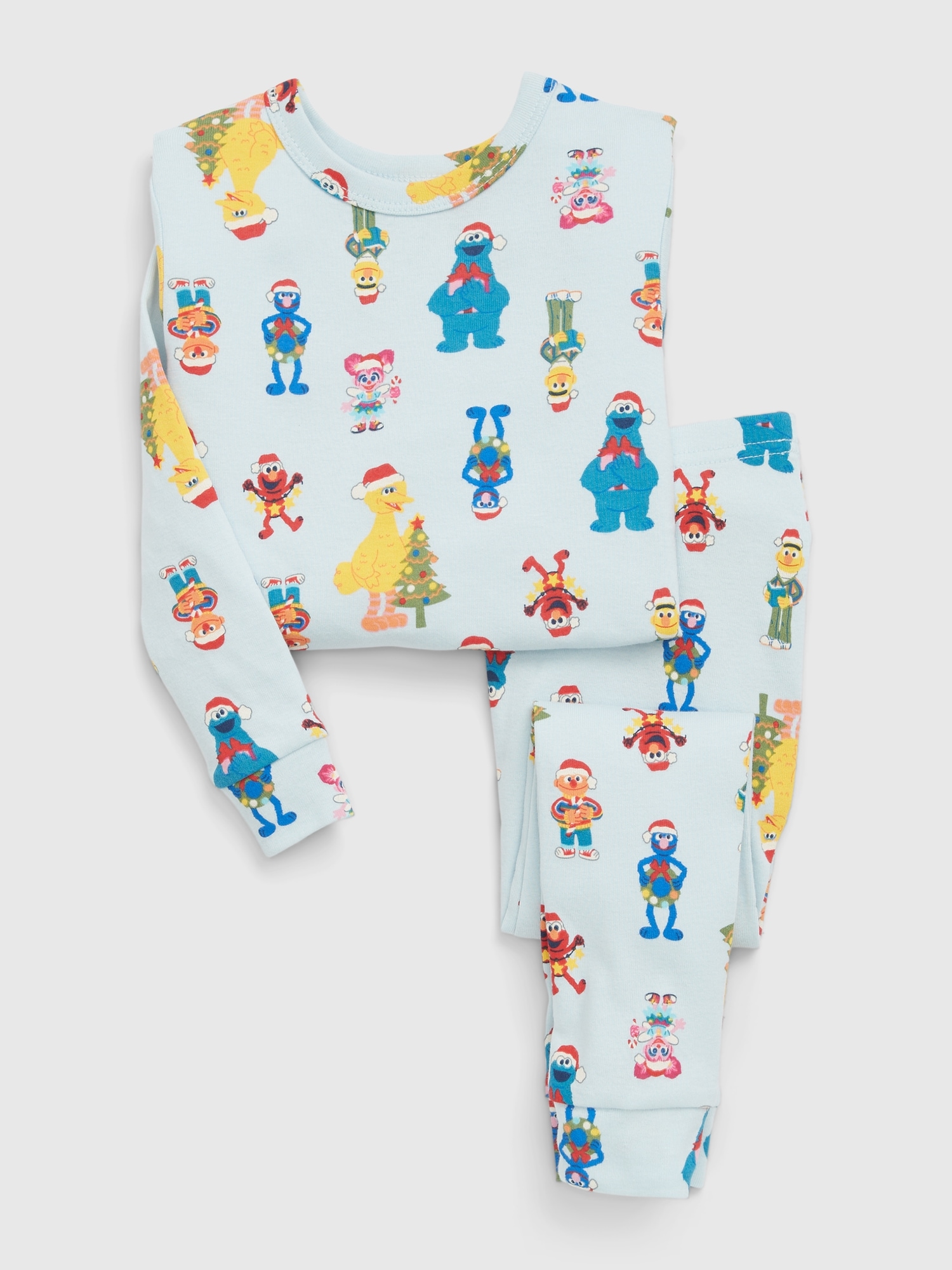 Sesame street hot sale pajamas gap