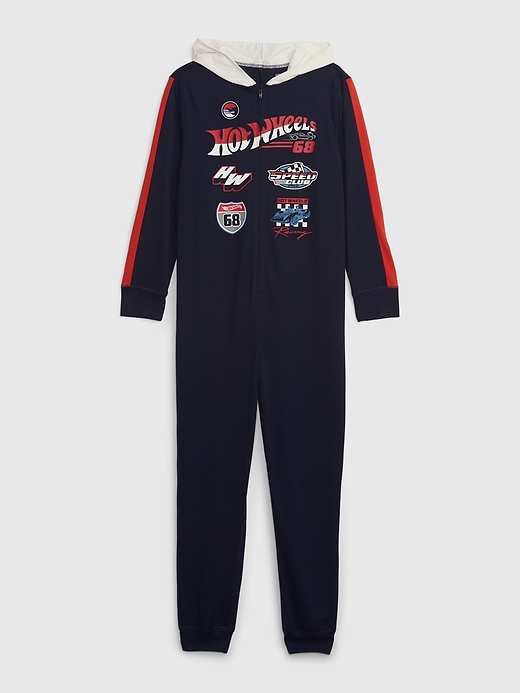 Image number 1 showing, Kids Recycled Hot Wheels PJ One-Piece