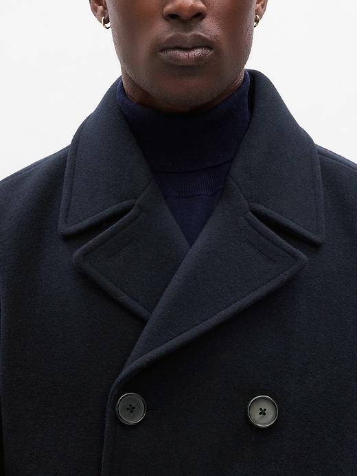 Image number 2 showing, Wool Peacoat
